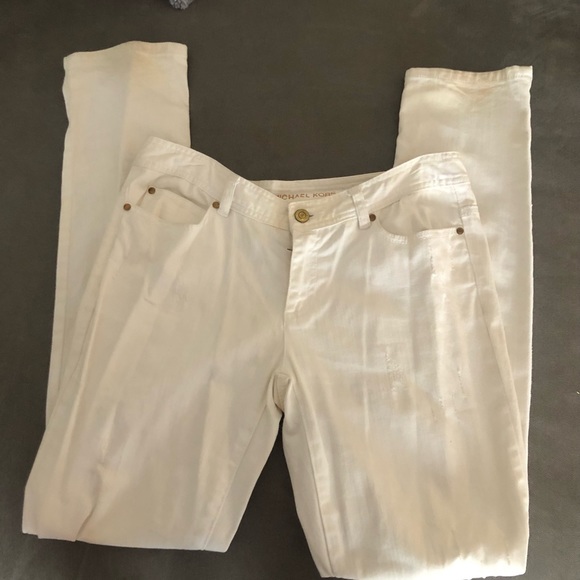 Michael Kors white skinny jeans. - Picture 2 of 12